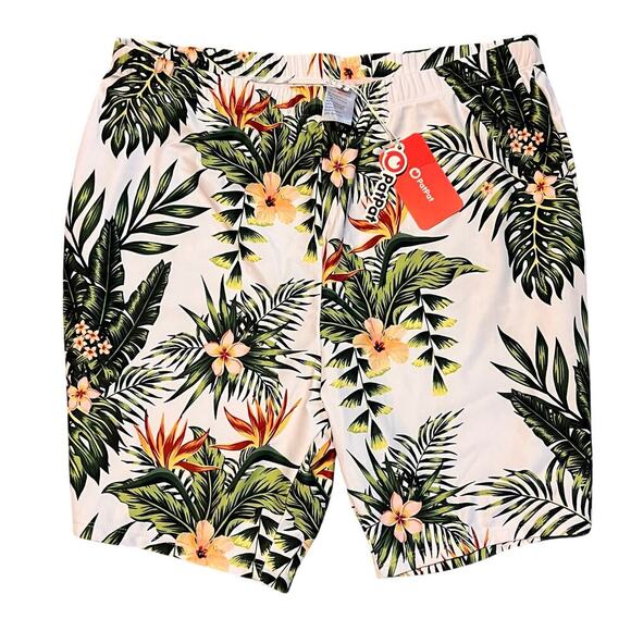 PatPat Tropical Floral Men's Short/Swimsuit.  Size XXL - Picture 1 of 7
